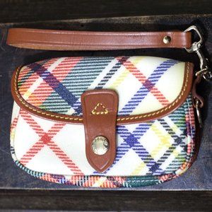 Dooney & Bourke Plaid Pouch (2025 Trend - Plaid)